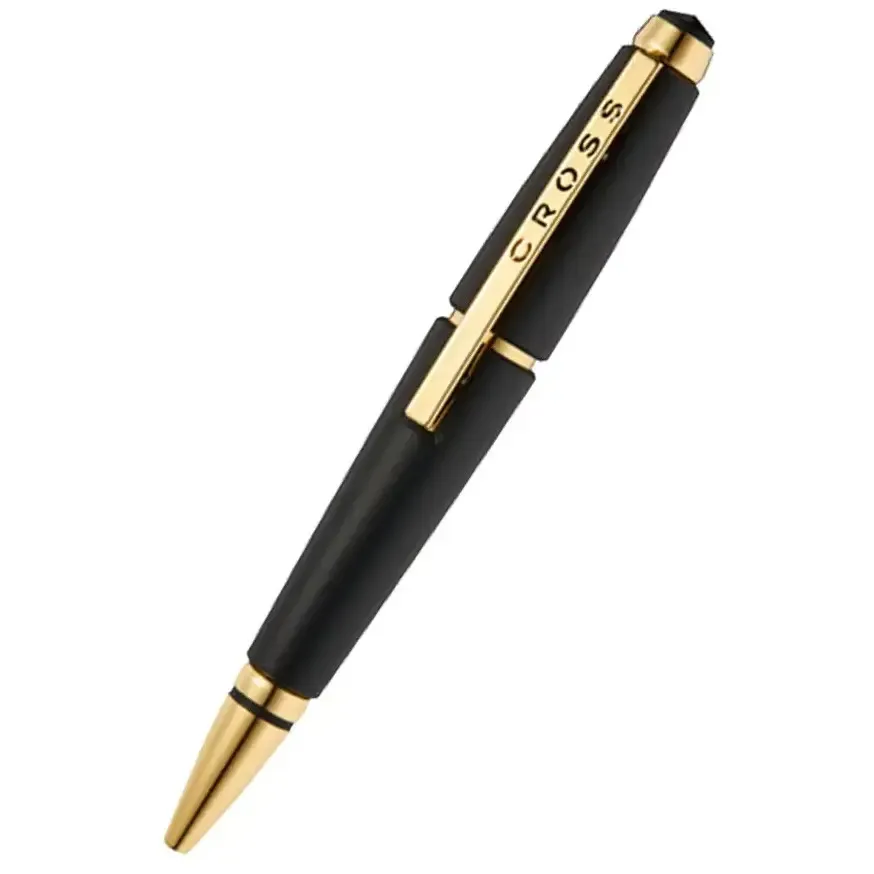 Cross Edge Matte Black GT Roller Ball Pen