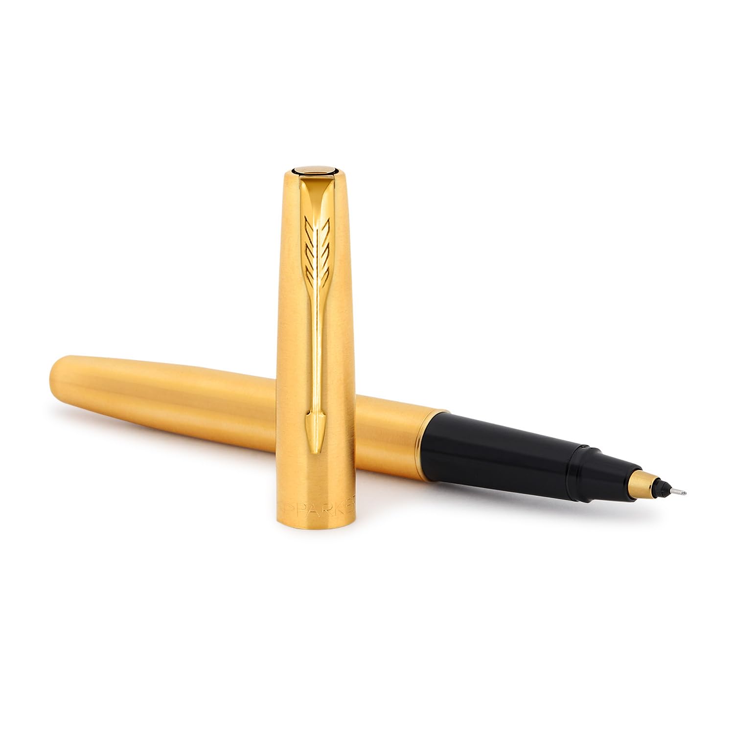 Parker Frontier Gold Roller Ball Pen| Ink Color - Blue