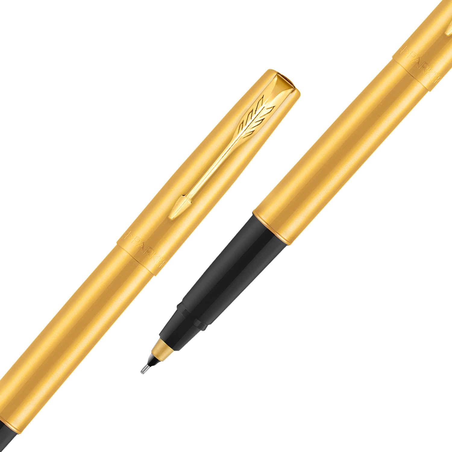 Parker Frontier Gold Roller Ball Pen| Ink Color - Blue