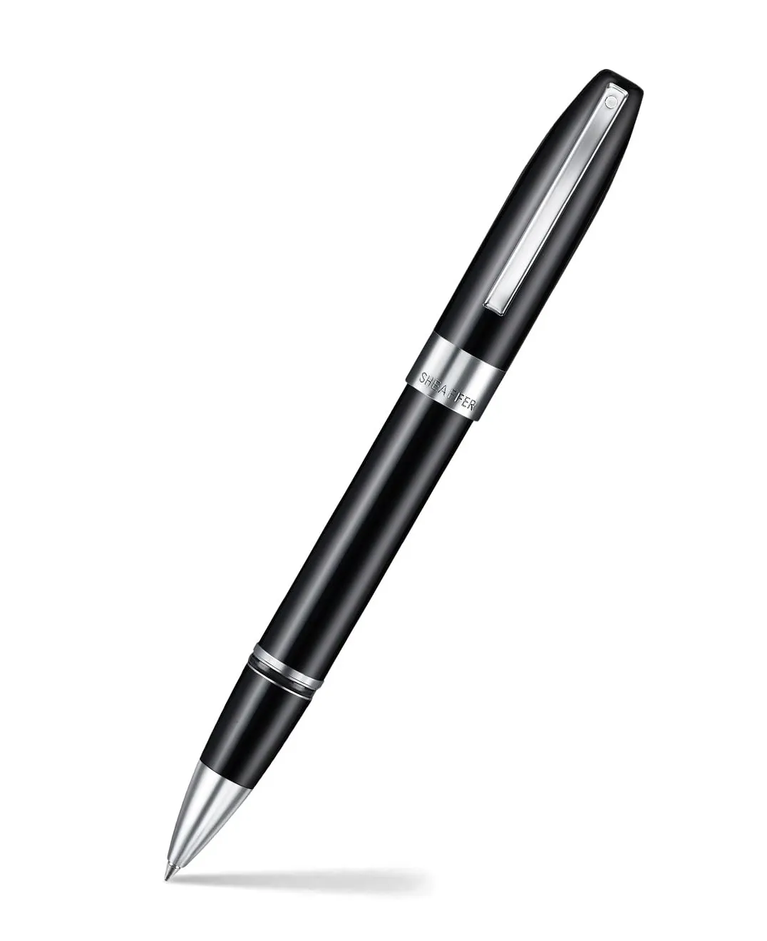 Sheaffer Legacy 9064 Glossy Black Rollerball Pen with Chrome Plated Trims