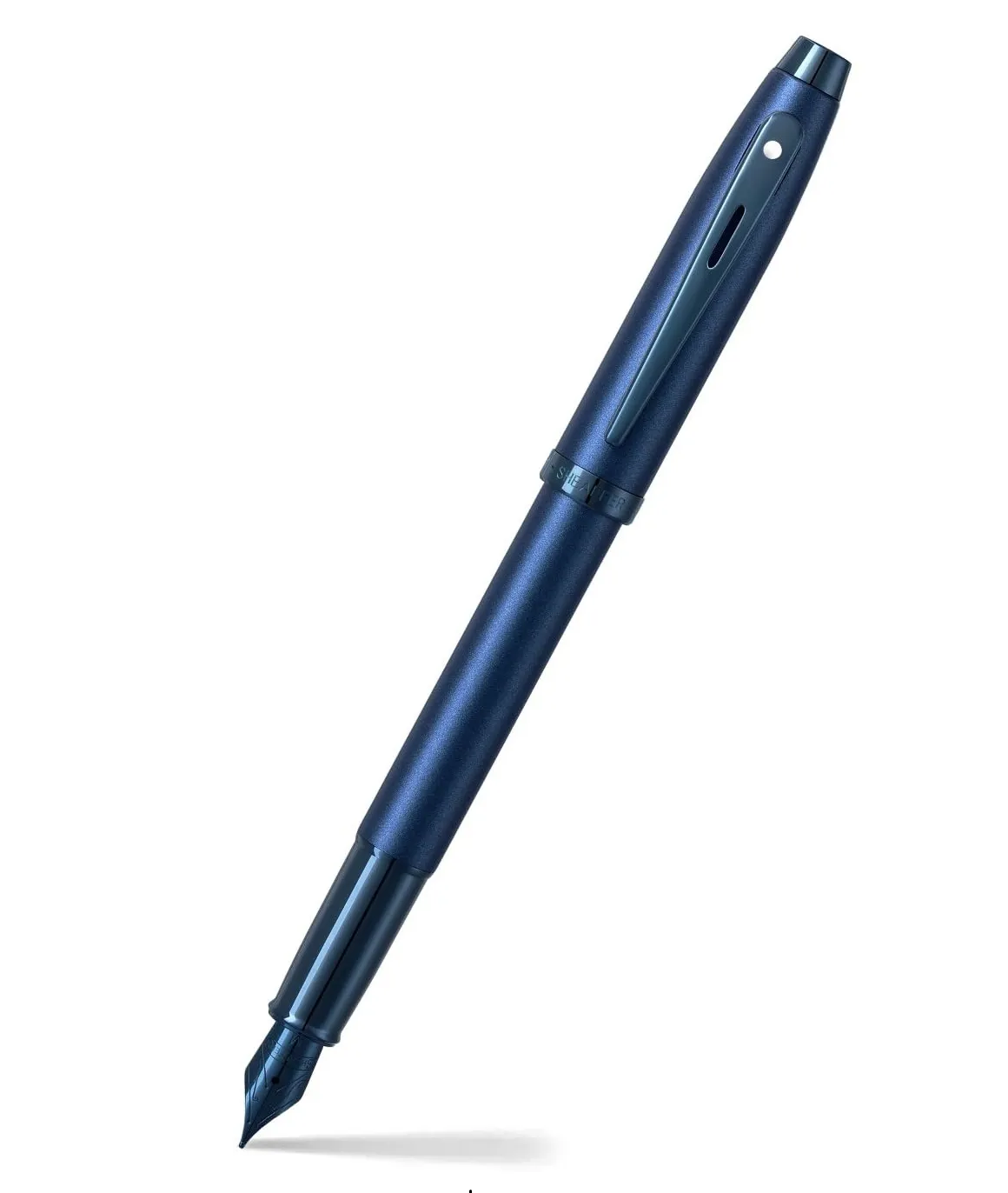 Sheaffer Gift 100 9371 Satin Blue with Blue Trim Fountain pen