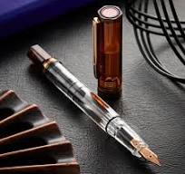 Twsbi Eco Fountain Pen Rootbeer & Bronze