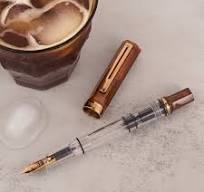 Twsbi Eco Fountain Pen Rootbeer & Bronze M