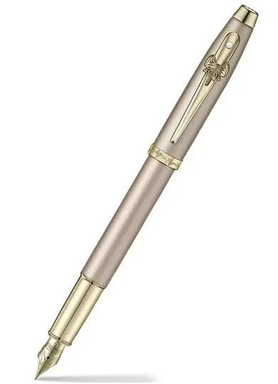 Sheaffer 100 Emily in Paris 9377 Champagne Gold Fountain Pen