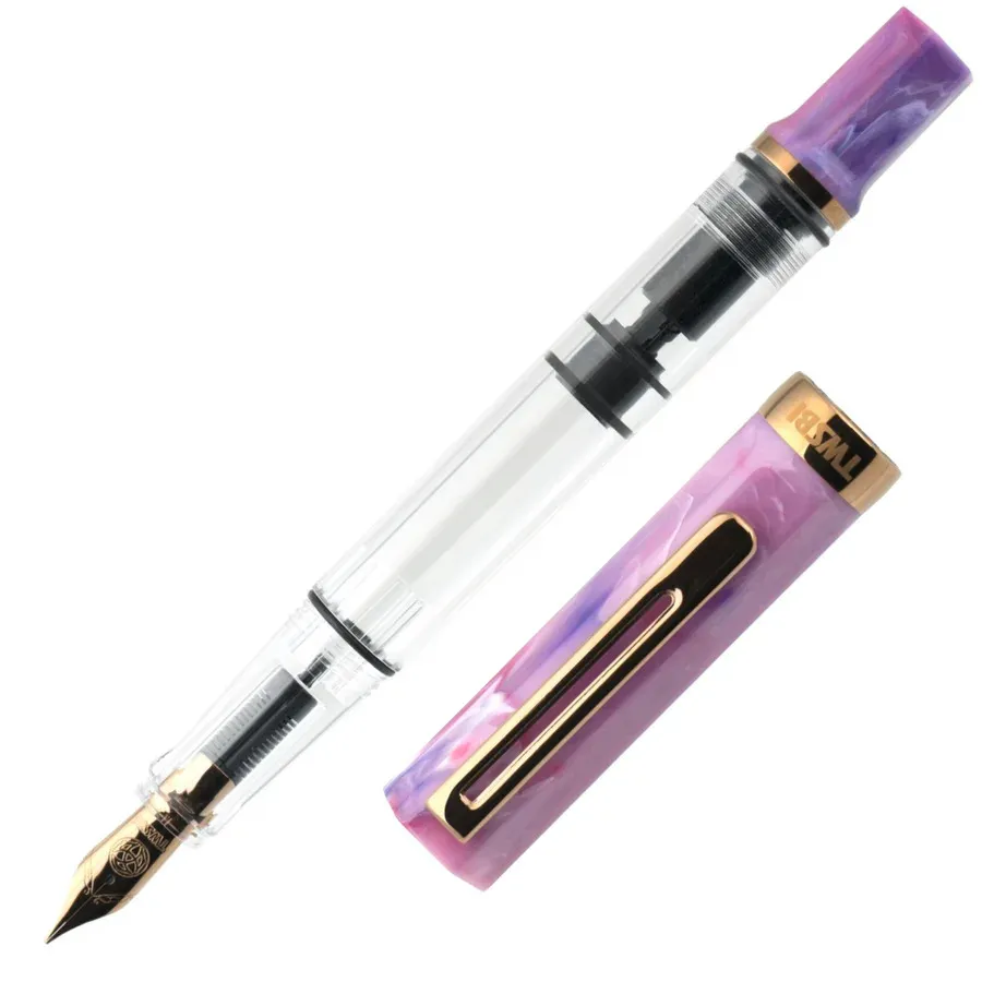 TWSBI ECO Fountain Pen - Fluorite Purple w/ Bronze Trim Extra Fine