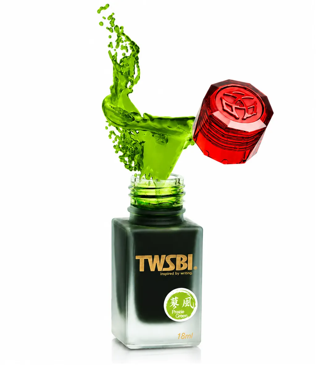 Twsbi 1791 Ink Bottle (Prairie Green - 18 ML)