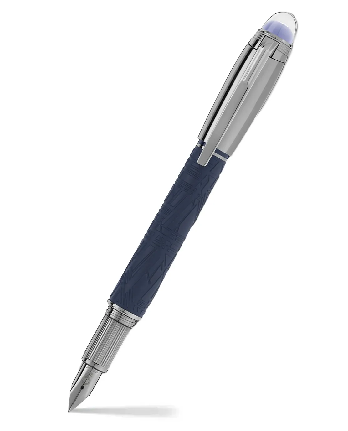 MONTBLANC STARWALKER SPACEBLUE RESIN FOUNTAIN PEN