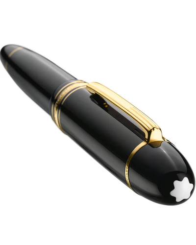 Montblanc Meisterstück Classique Fountain Pen  MB132113 Black with Gold Trims