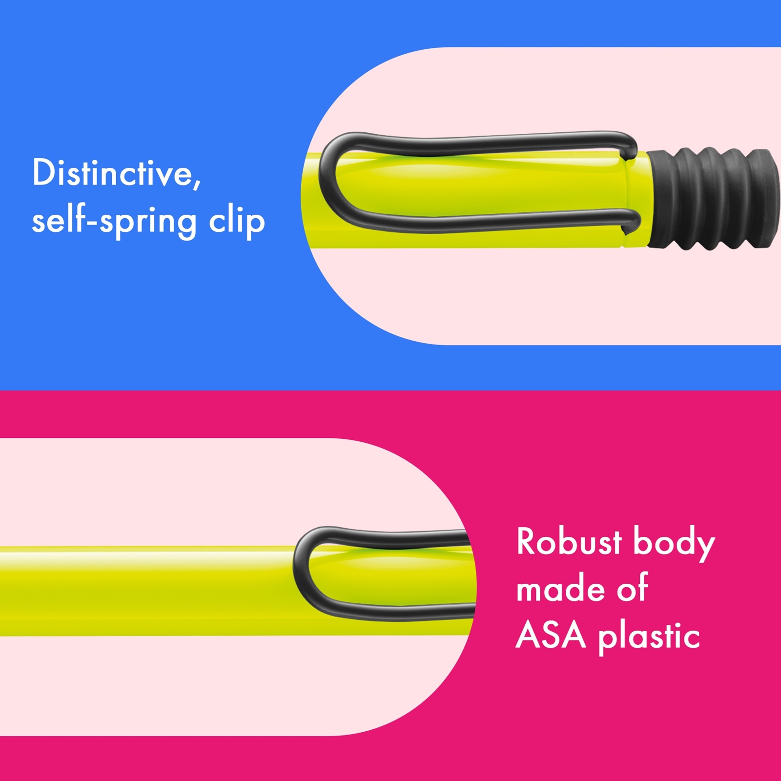 Lamy Safari Ballpoint Pen - Neon Yellow (Special Edition)