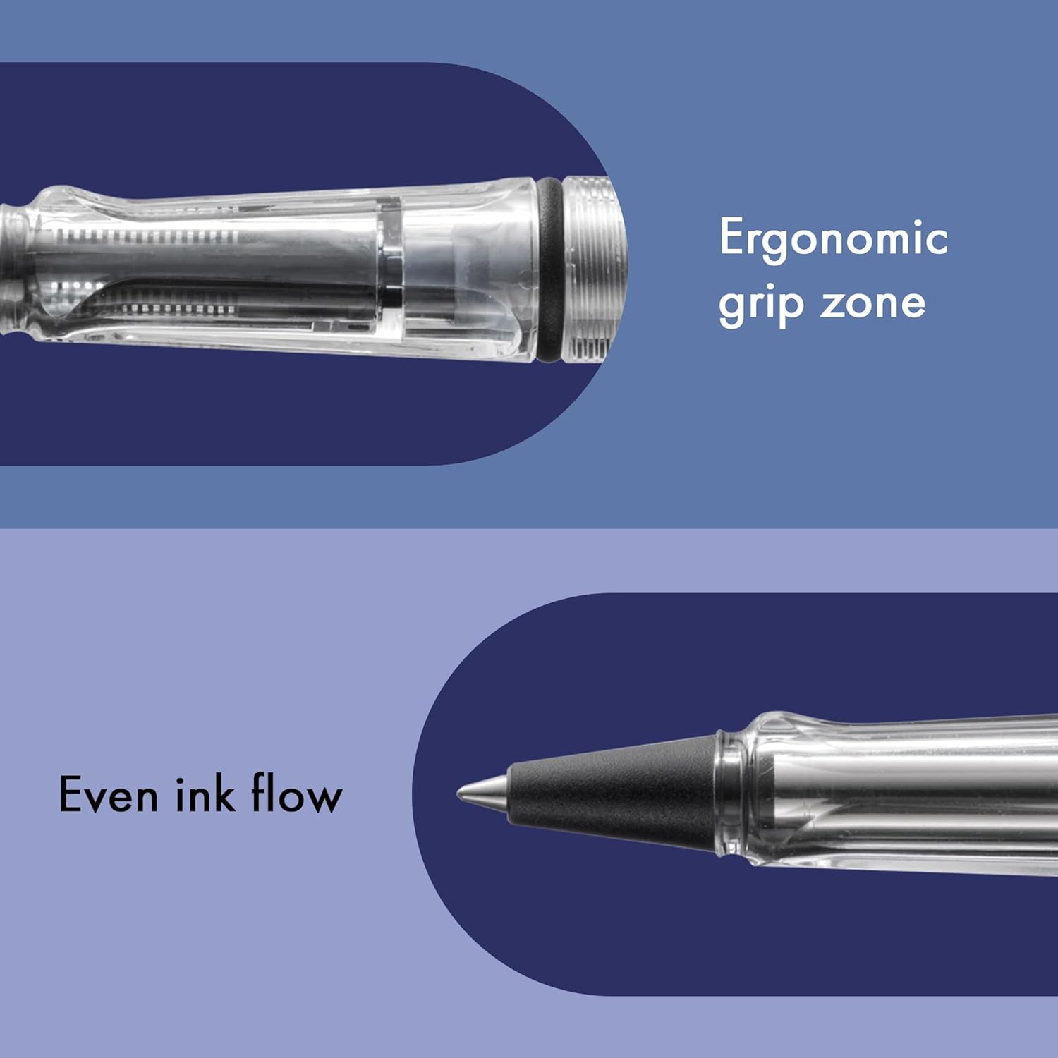 Lamy Vista Roller Ball Pen with   blue refill