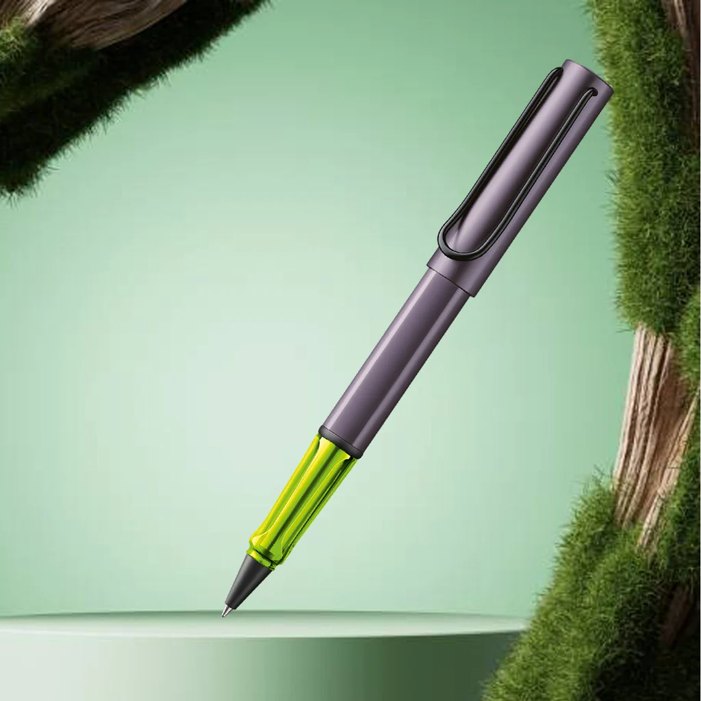 Lamy 3A6 AL Star Aubergine Roller Ball Pen