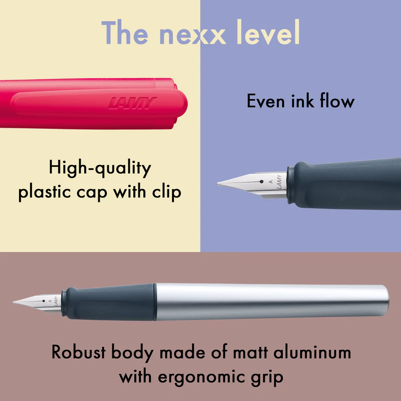 LAMY nexx Fountain Pen crimson