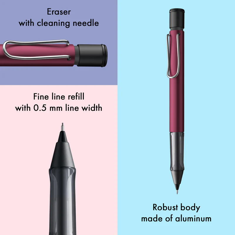 LAMY AL-star Mechanical Pencil black purple