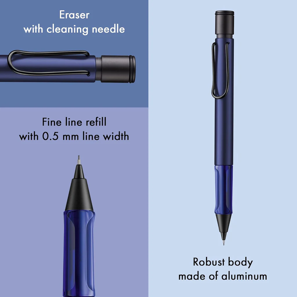 Lamy 1A7 AL Star Dark Dusk PVD Mechanical Pencil (0.5 MM) 4039851 (Special Edition)