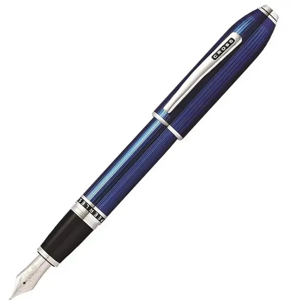 Cross Peerless 125 Translucent Quartz Blue Lacquer