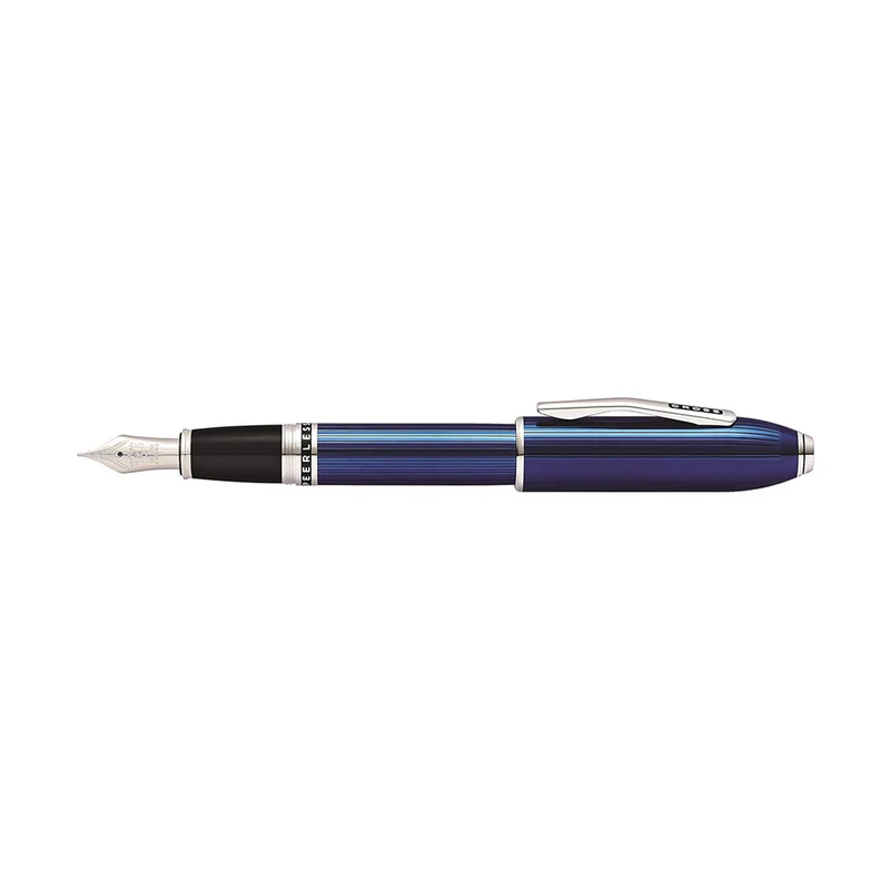 Cross Peerless 125 Translucent Quartz Blue Lacquer