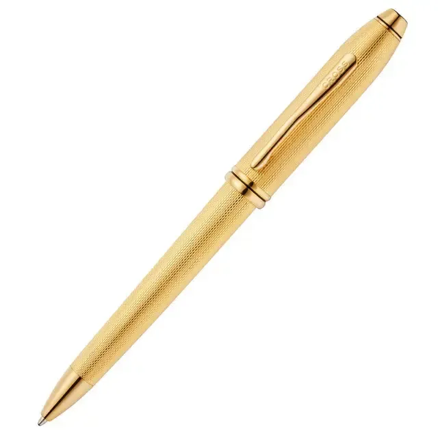 Cross Townsend Polished 23KT Gold Plated ball pen