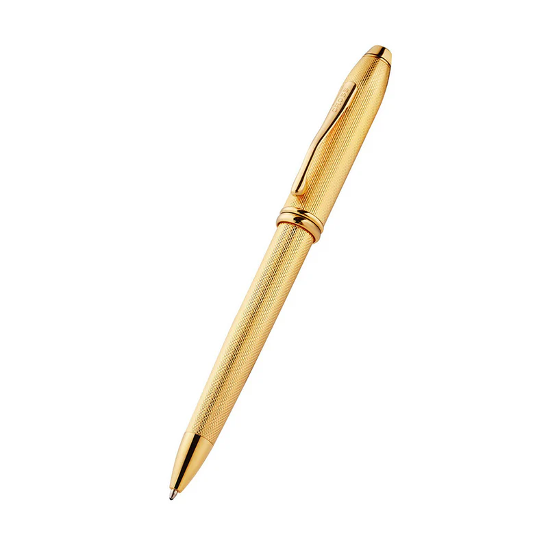 Cross Townsend Polished 23KT Gold Plated ball pen