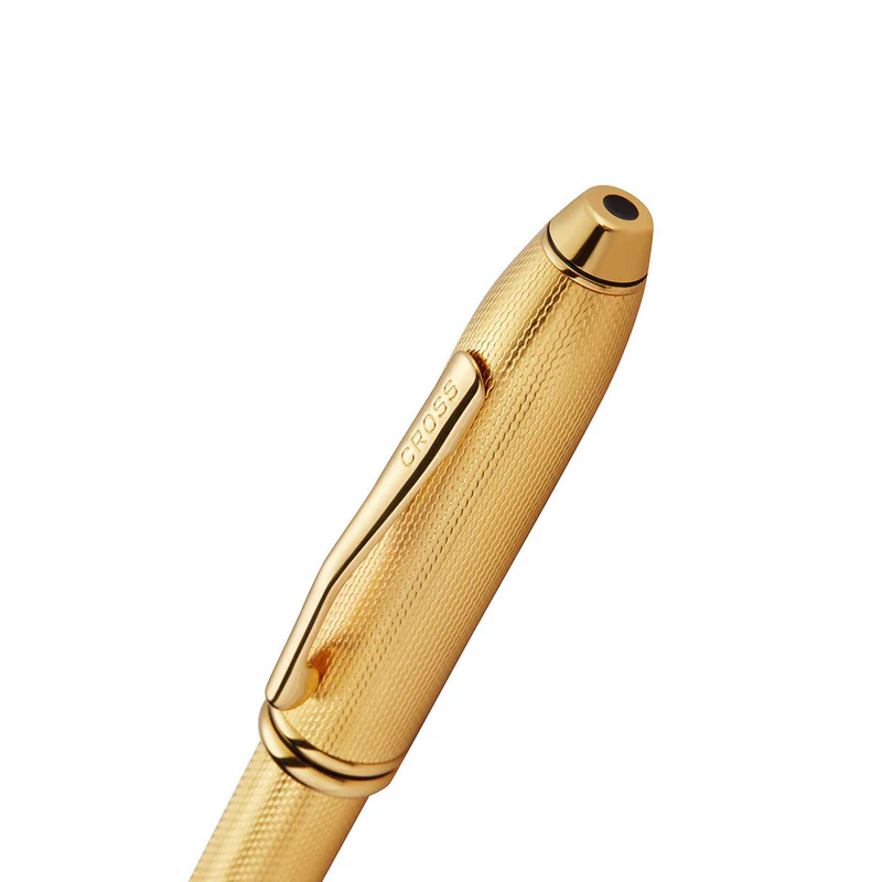 Cross Townsend Polished 23KT Gold Plated ball pen