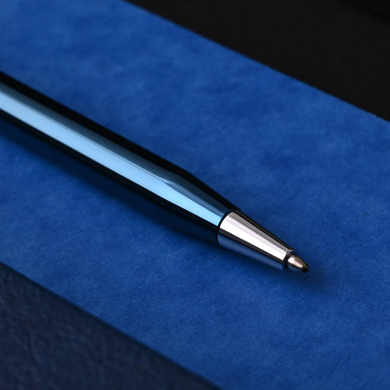 Cross Classic Century Ball Pen - Translucent Blue PVD (Special Edition)