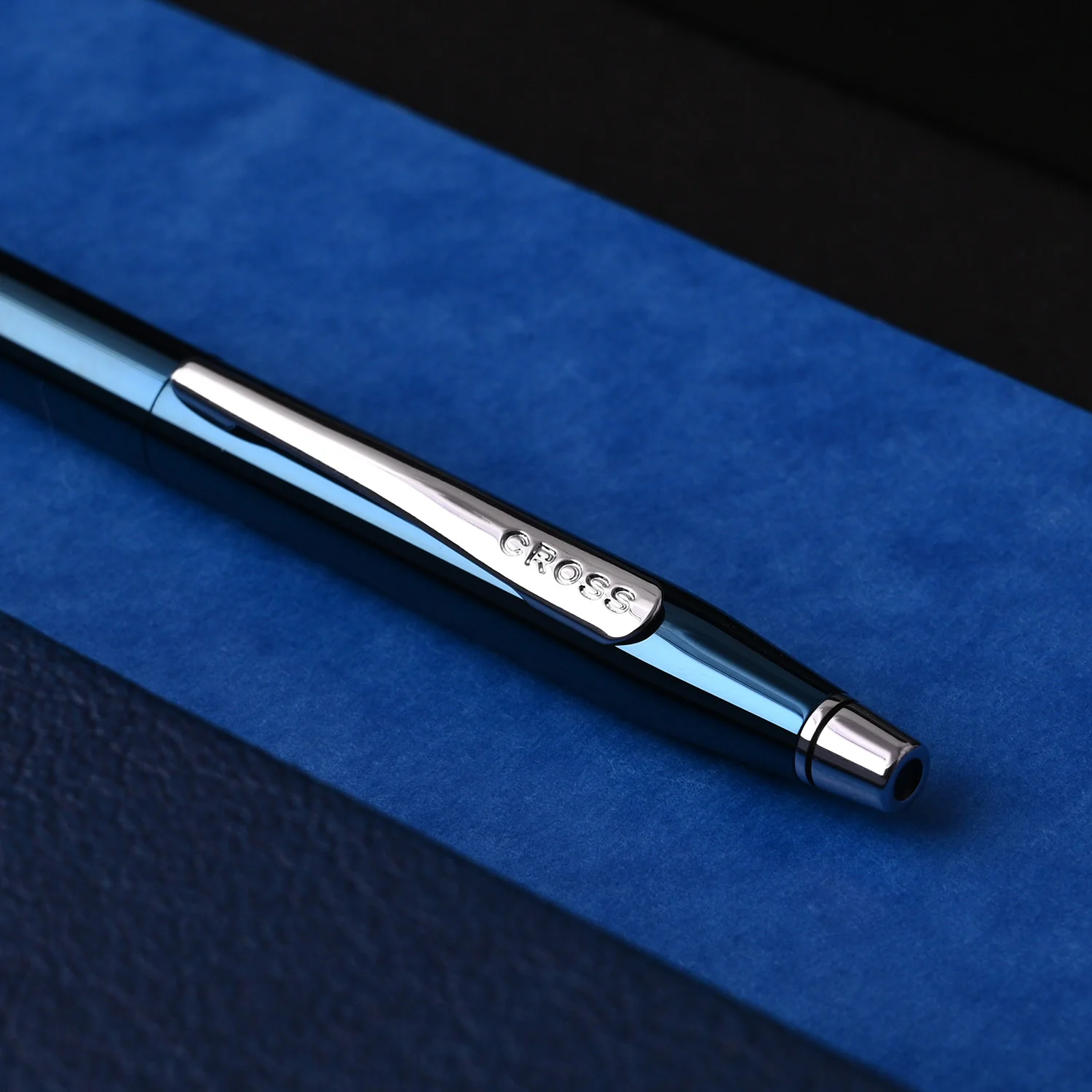 Cross Classic Century Ball Pen - Translucent Blue PVD (Special Edition)