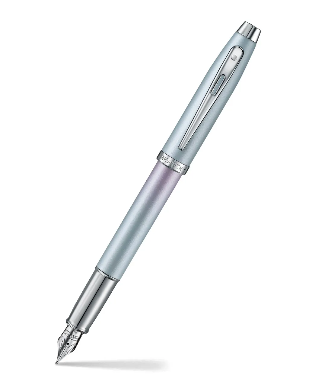 Sheaffer Expressions 100 9376 Blue and Pink Pearlised Gradient Fountain Pen
