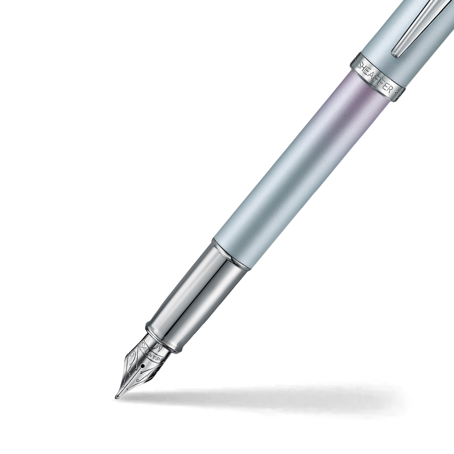 Sheaffer Expressions 100 9376 Blue and Pink Pearlised Gradient Fountain Pen