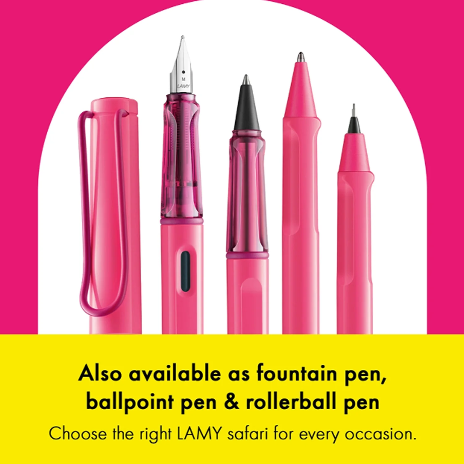 LAMY safari Mechanical Pencil neonpink