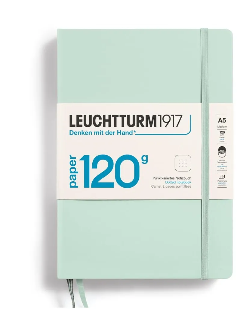 LEUCHTTURM1917 120G Edition A5 Dotted Notebook Mint Green | 203