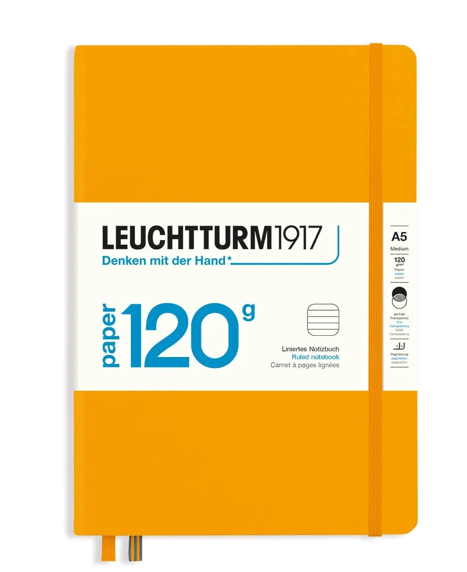 LEUCHTTURM1917 120G Edition A5 Ruled Notebook Rising Sun | 203