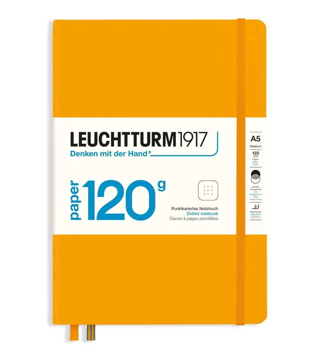 LEUCHTTURM1917 DOTTED NOTEBOOK EDITION 120 A5(203 Pages)-RISING SUN