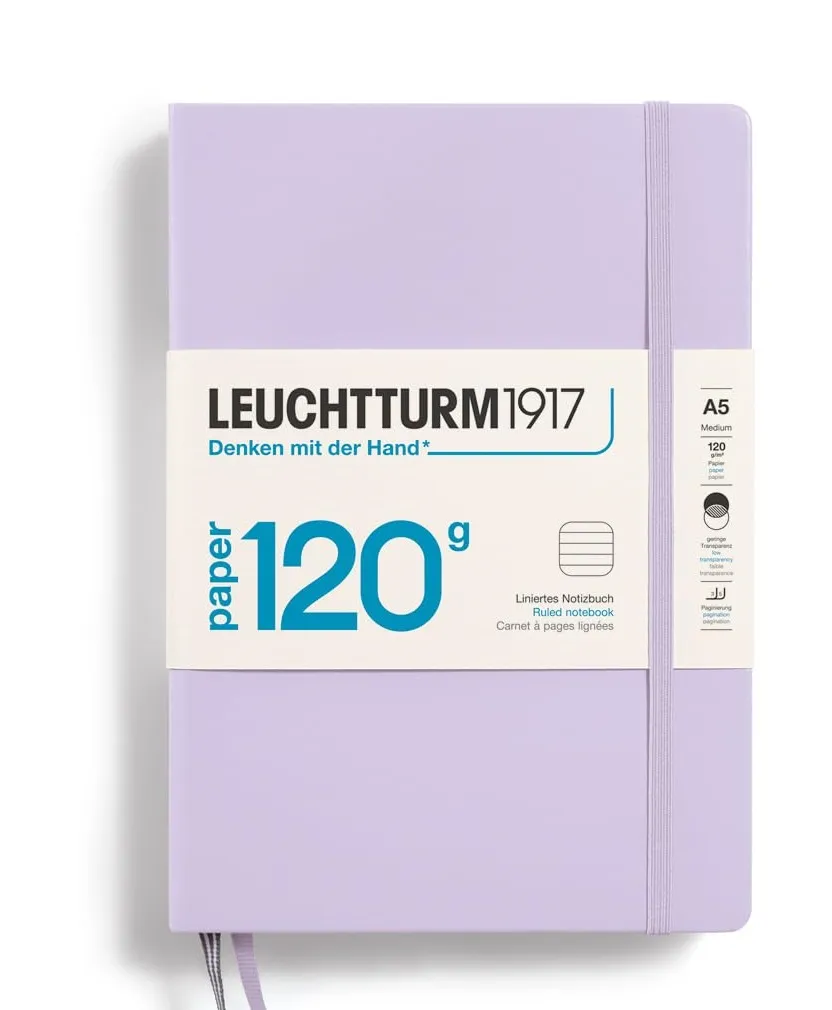 LEUCHTTURM1917 120G Edition A5 Ruled Notebook Lilac | 203