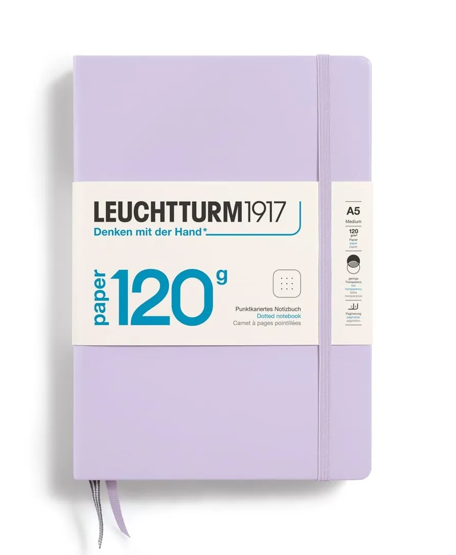 LEUCHTTURM1917 120G Edition A5 Dotted Notebook Lilac | 203