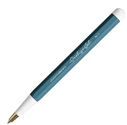 LEUCHTTURM1917 Ball Point Pen with Royal Blue Ink  Stone Blue
