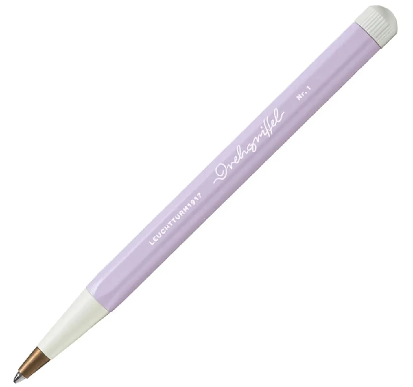 LEUCHTTURM1917 Ball Point Pen with Royal Blue Ink Lilac | Twist Mechanism