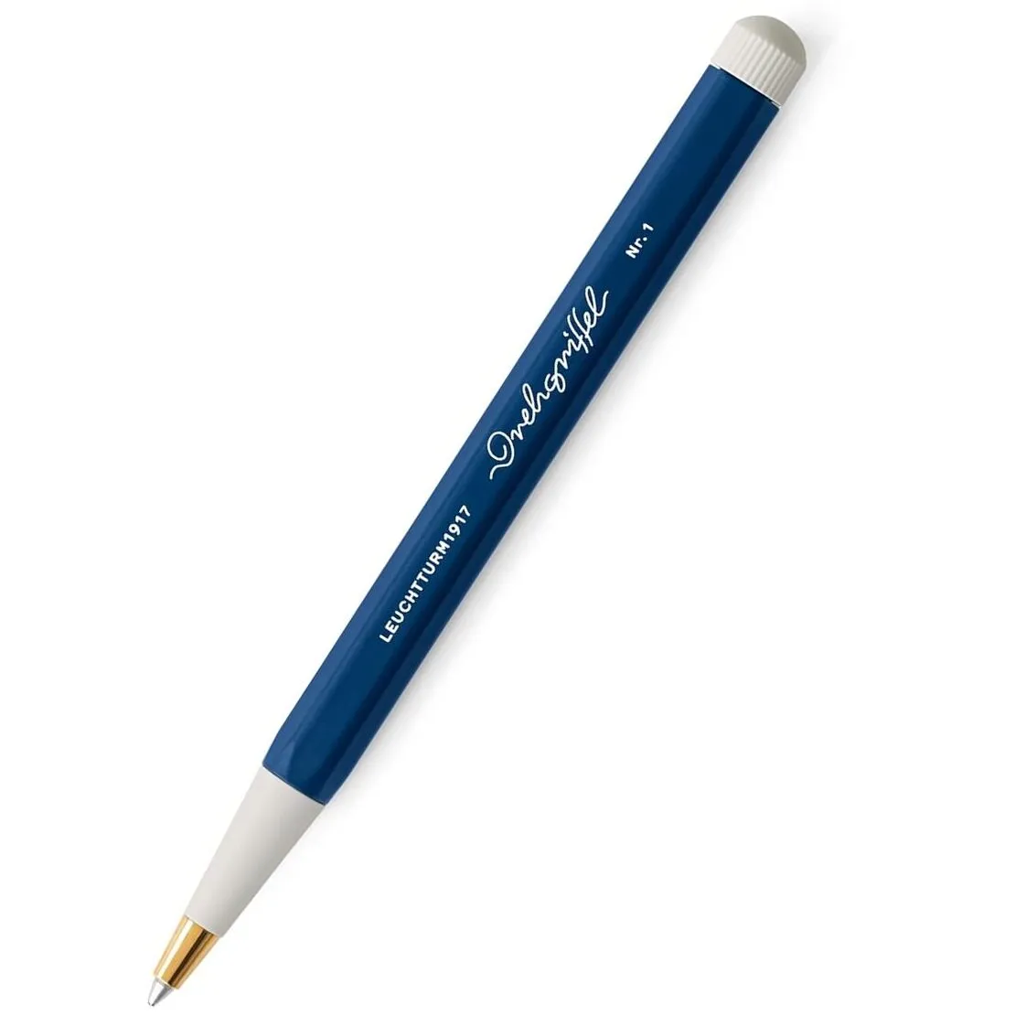 LEUCHTTURM1917 Ball Point Pen with Royal Blue Ink Navy Blue | Twist Mechanism