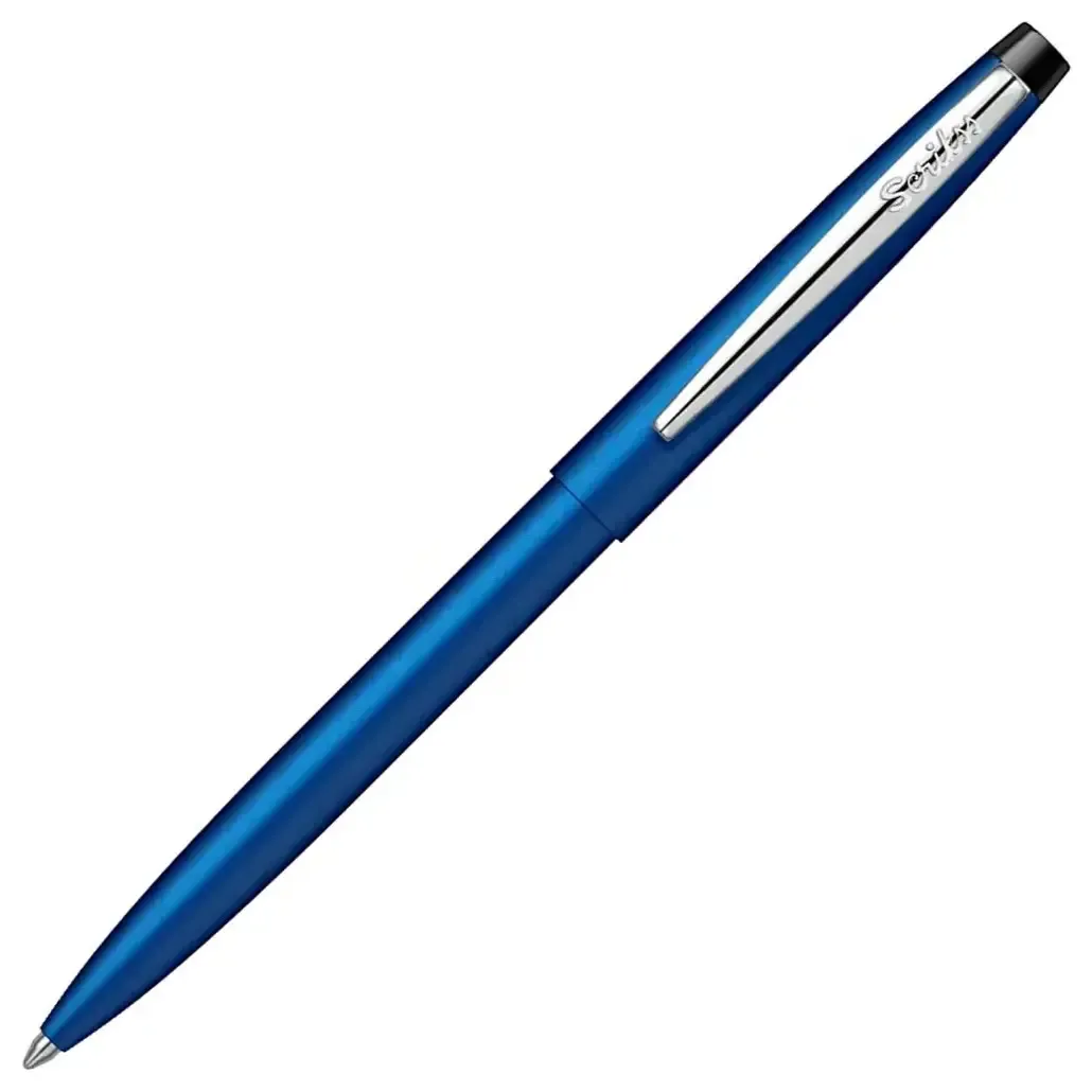 Scrikss F108 Matte Metallic Blue CT Ballpoint Pen