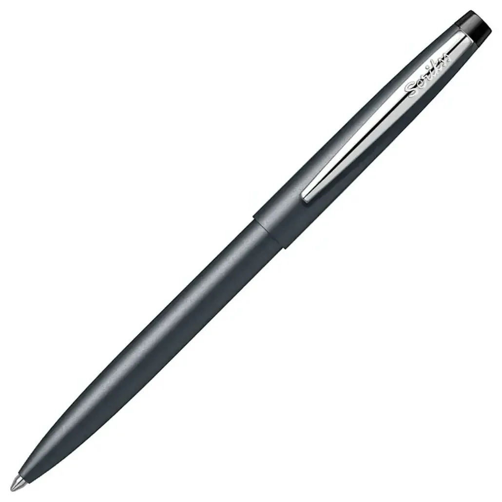 Scrikss F108 Matte Metallic Dark Gray CT Ballpoint Pen