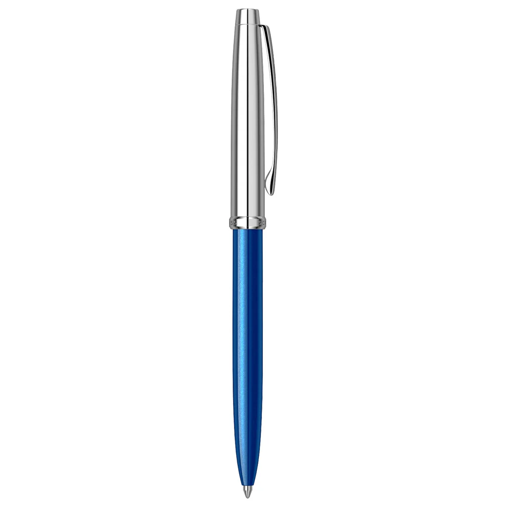 Scrikss 108 Sky Glossy Blue Chrome CT Ballpoint Pen