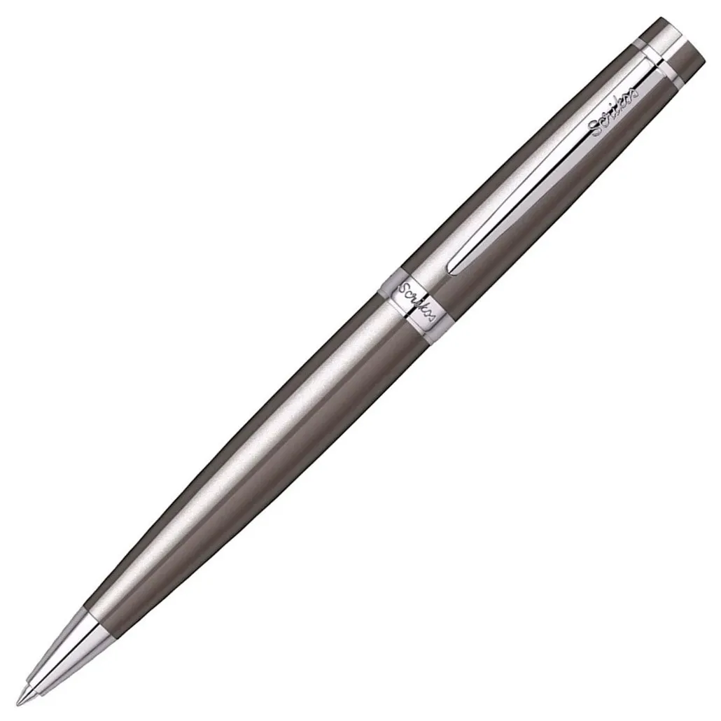 Scrikss Honour 38 Smoke Grey CT Ballpoint Pen
