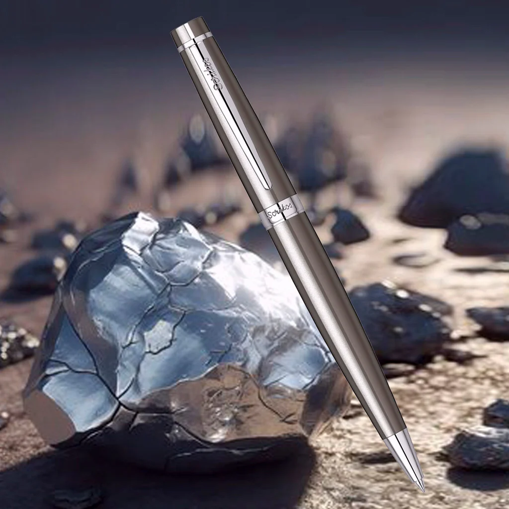 Scrikss Honour 38 Smoke Grey CT Ballpoint Pen