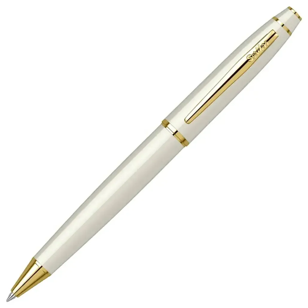 Scrikss Noble 35 Pearl White GT Ballpoint Pen