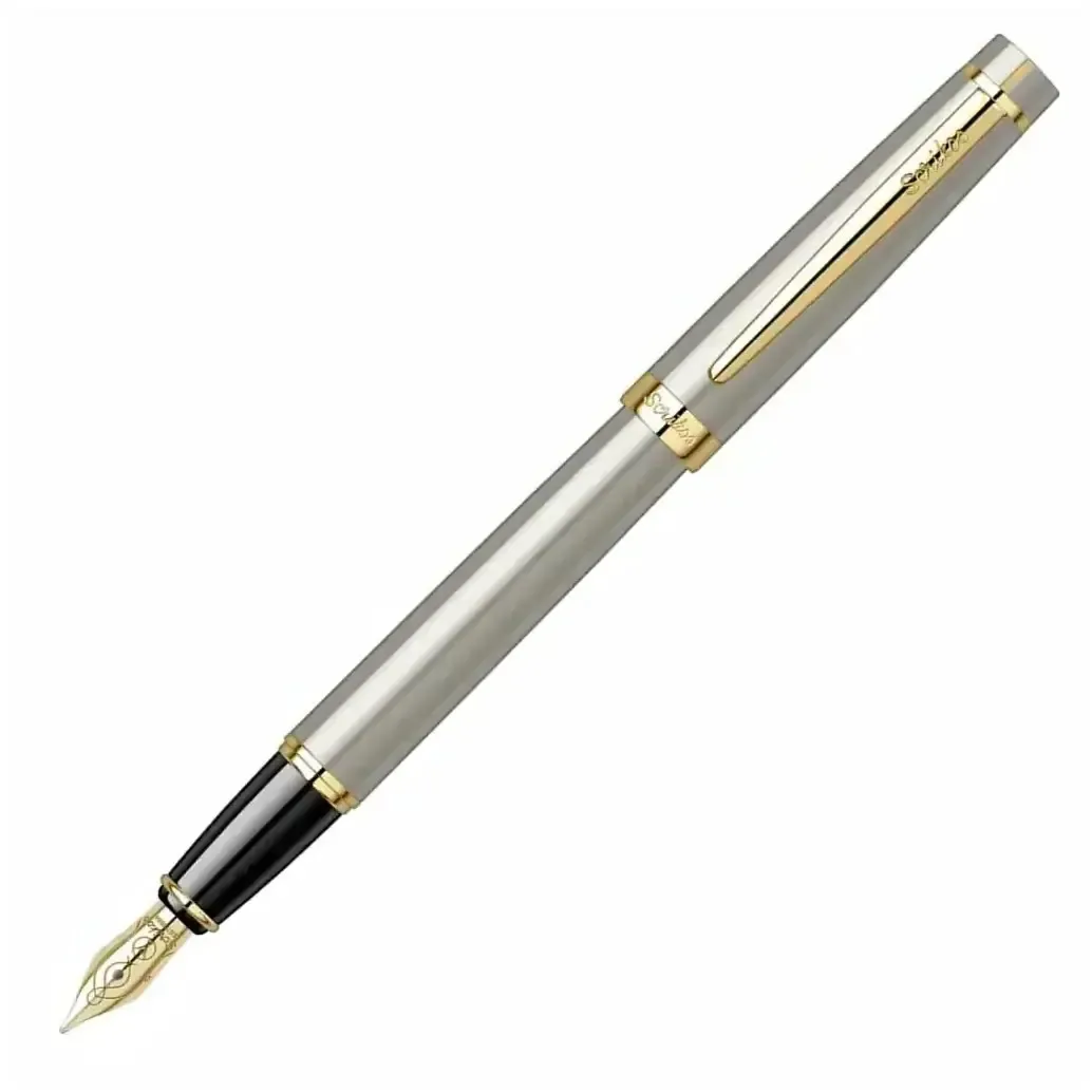 Scrikss Honour 38 Satin Grey GT Fountain Pen