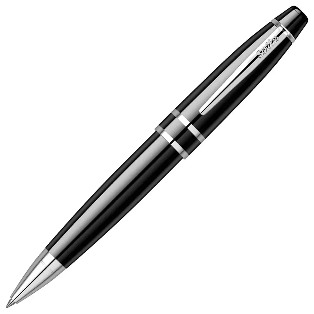 Scrikss Havana 63 Ballpoint Pen - Glossy Black CT