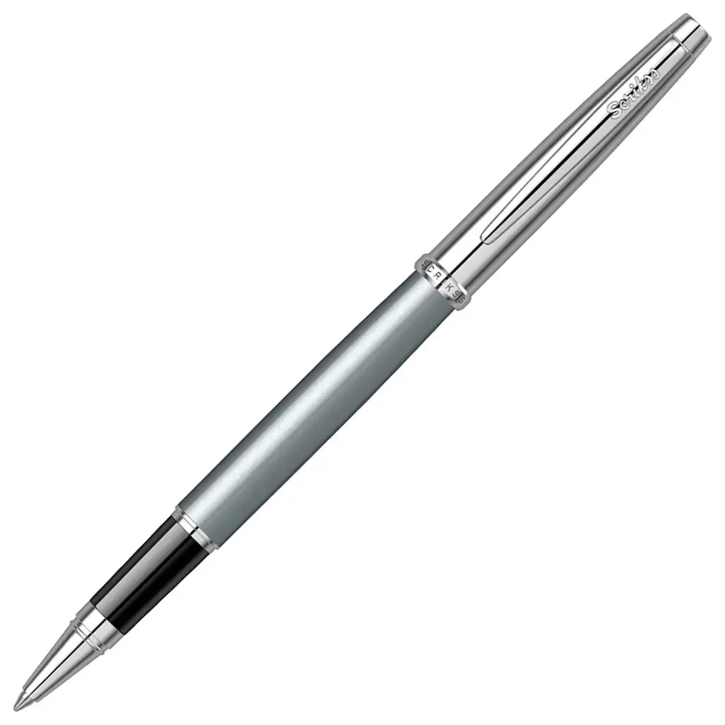 Scrikss Metropolis 800 Rollerball Pen - Grey Chrome CT