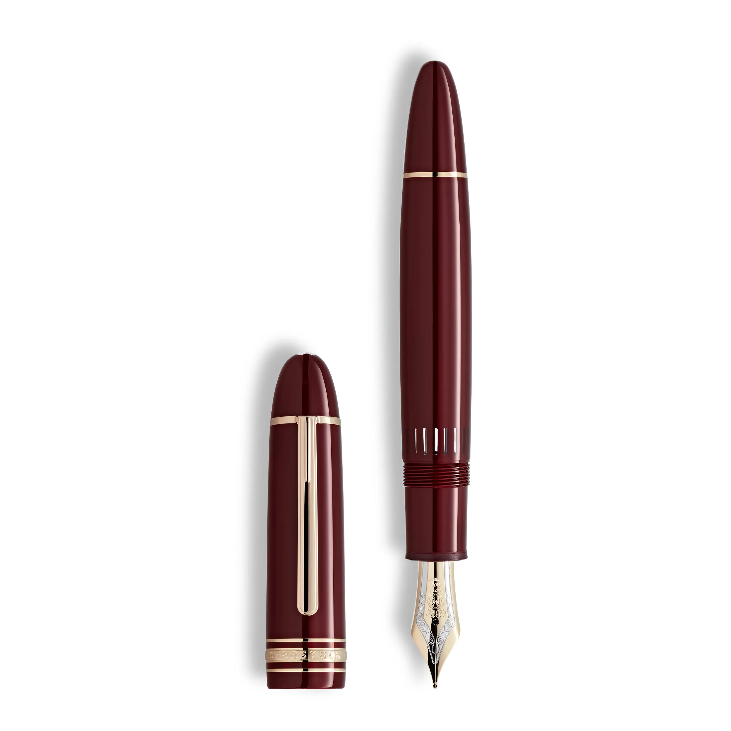 Meisterstück Burgundy Red Fountain Pen