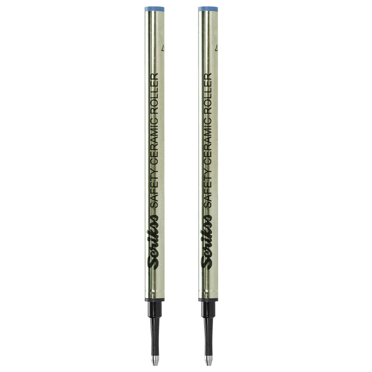 Scrikss Roller Ball Point Pen Refill for Heritage Roller Pens 1.0mm Black Ink 2 Refills