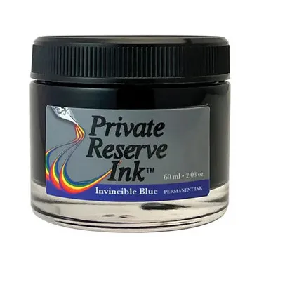 Private Reserve Ink™ 60 ml - Invincible Blue( Permanent Ink)