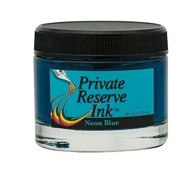 Private Reserve Ink® - 60ml Ink Bottle Neon Blue