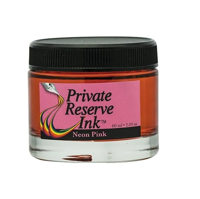 Private Reserve Neon Pink Ink Bottle 60ml